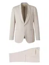 Boglioli Shawl-collar Suit In Nude