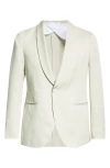 Boglioli Shawl Lapel Dinner Jacket In 520 Mint Green