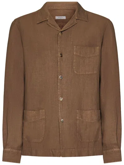 Boglioli Shirt In Brown