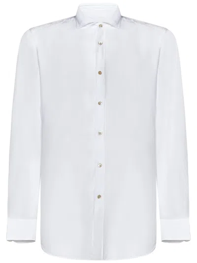 Boglioli Linen Shirt In White