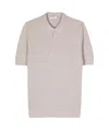Boglioli Piqué Cotton Polo Shirt In Beige