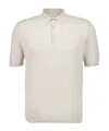 Boglioli Light Beige Flat-ribbed Linen In White