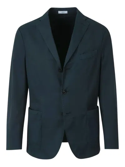 Boglioli Single-breasted Blazer In 蓝色