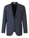 Boglioli Single-breasted Blazer In 蓝色