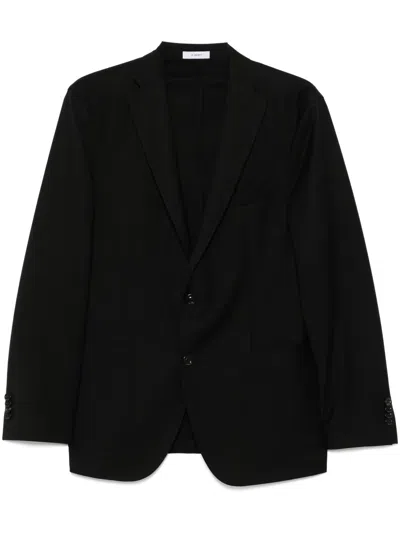 Boglioli Single-breasted Blazer In Black
