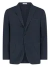 Boglioli Single-breasted Blazer In Blue