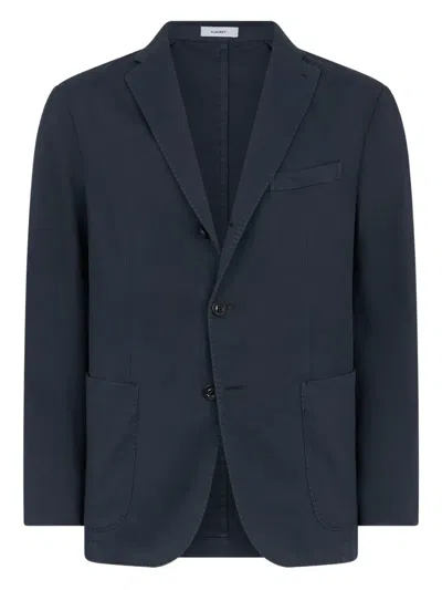 Boglioli Single-breasted Blazer In Blue