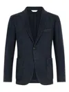 Boglioli Single-breasted Blazer In Blue