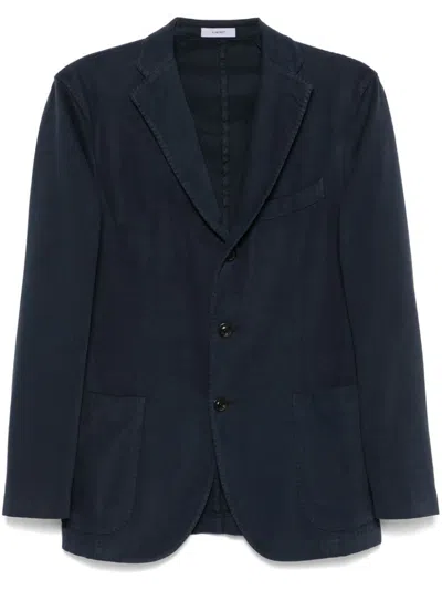 Boglioli Single-breasted Blazer In Blue