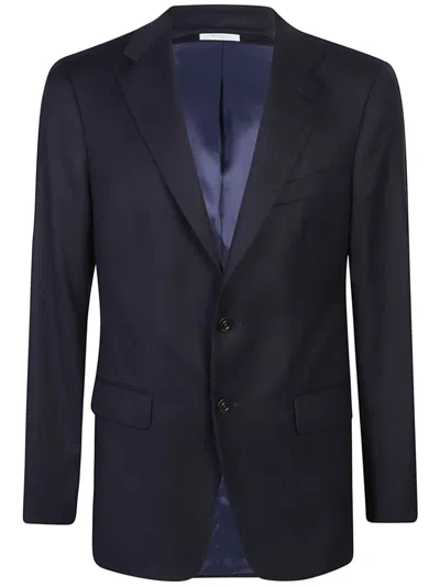Boglioli Single-breasted Blazer In Blue