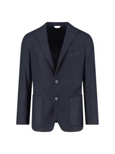 BOGLIOLI SINGLE-BREASTED BLAZER