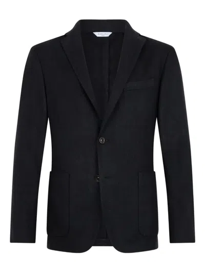 Boglioli Single-breasted Blazer In Gray