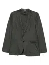 Boglioli Single-breasted Blazer In Green