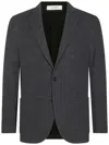 Boglioli Grey Wool Blazer In Grey