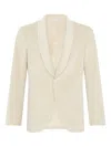 Boglioli Single-breasted Blazer In White