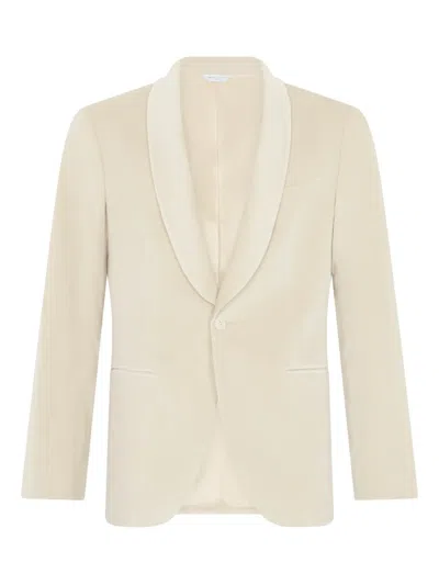 Boglioli Single-breasted Blazer In White