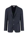 Boglioli Single-breasted Blazer – Navy In Blue