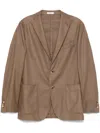 Boglioli K-jacket Single-breasted Blazer In Neutrals
