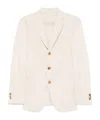 Boglioli Single-breasted Blazer In White