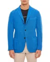 Boglioli Single-breasted Jacket 2 Buttons In Cotton Canvas