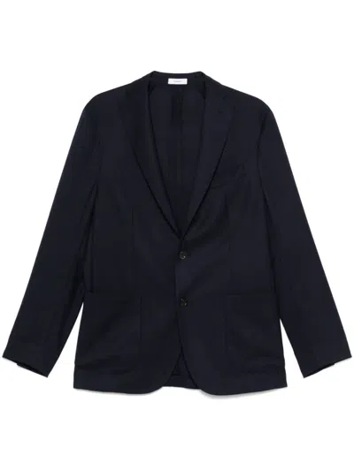 Boglioli Single-breasted K-jacket In Blue