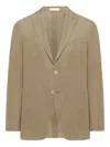 Boglioli Tailored Jacket Featuring Buttoned Cuffs In Brown