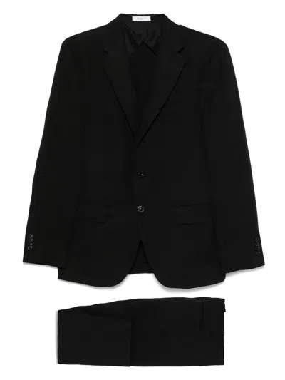 Boglioli Single-breasted Suit In Black