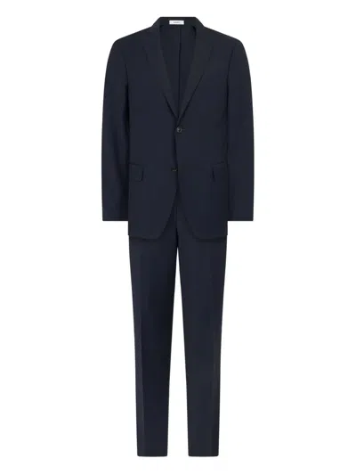 Boglioli Single-breasted Suit In Blue