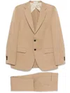 Boglioli Single-breasted Suit In Brown