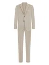 Boglioli Single-breasted Suit In Neutrals