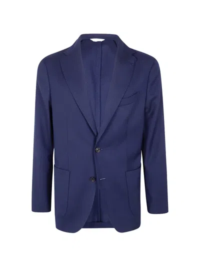 Boglioli Single-breasted Blazer In Blue