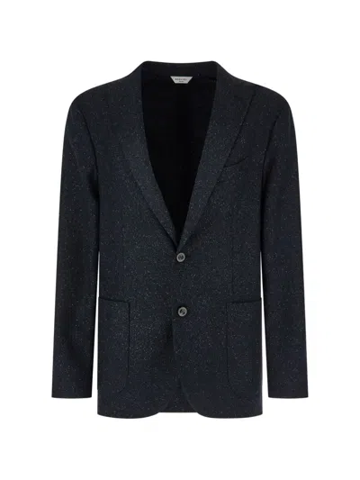 Boglioli Single-breasted Blazer In Blue