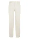 Boglioli Slim-cut Chino Trousers In White