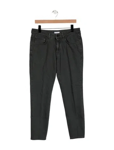 Pre-owned Boglioli Slim Fit Jeans In Gray
