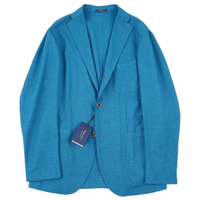 Pre-owned Boglioli Soft-constructed Lightweight Unlined Sport Coat Classic 36r Or Slim 38r In Blue