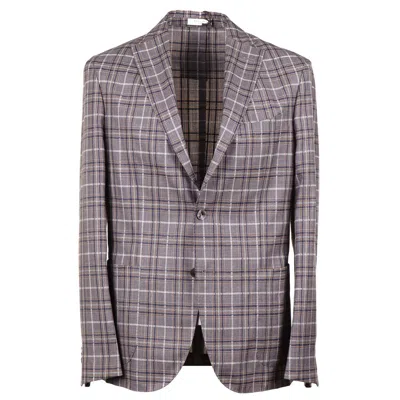Pre-owned Boglioli Soft-constructed Lightweight Wool-silk 'k Jacket' Suit 40r (eu 50) In Brown