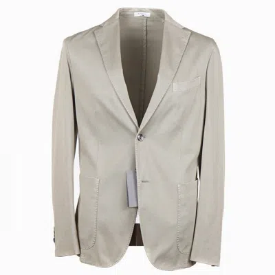 Pre-owned Boglioli Soft-constructed Woven Cotton 'k Jacket' Sport Coat 40r (eu 50) In Green