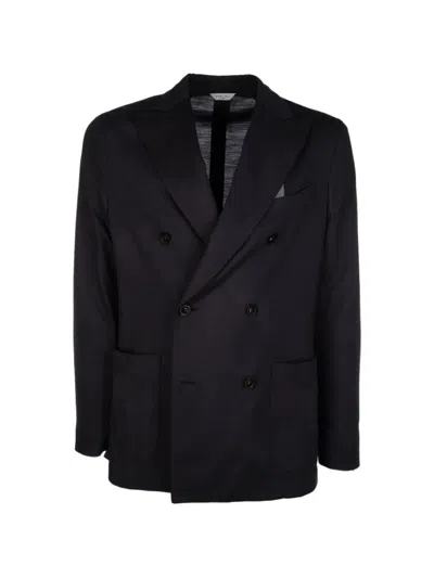 Boglioli Sophisticated Tailored Men's Jacket In Navy