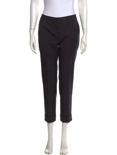 Pre-owned Boglioli Straight Leg Pants In Blue