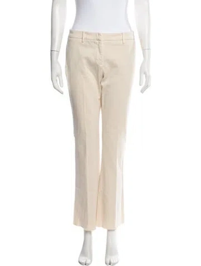 Pre-owned Boglioli Straight Leg Pants In Neutrals