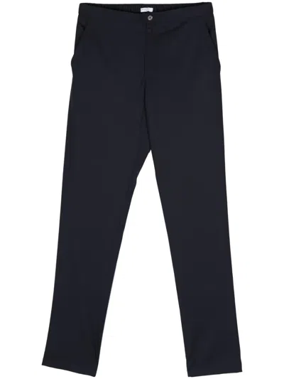 Boglioli Straight-leg Virgin Wool Trousers In Blue