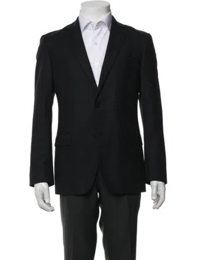 Pre-owned Boglioli Striped Jacket In Black