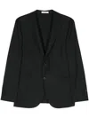 Boglioli Single Breasted Jacket Notch Lapel Pockets In Multi