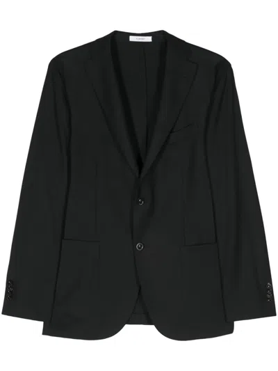 BOGLIOLI STRUCTURED WOOL TWO-BUTTON BLAZER