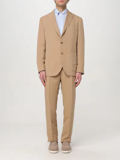 Boglioli Suit  Men Color Beige