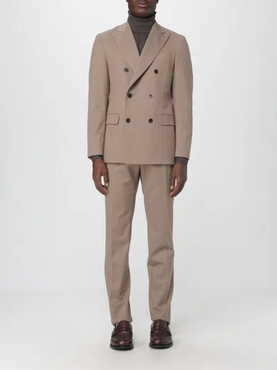 Boglioli Suit  Men Color Beige In Neutral