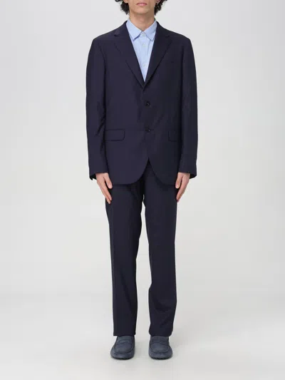 Boglioli Suit  Men Color Blue