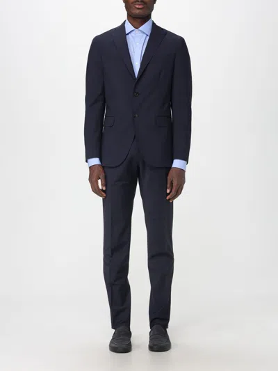 Boglioli Suit  Men Color Blue
