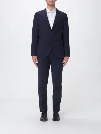 Boglioli Suit  Men Color Blue