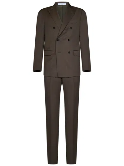 Boglioli Suit In Brown